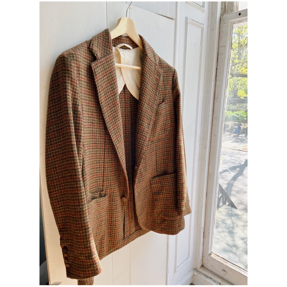 45rpm Moon Tweed Check Jacket